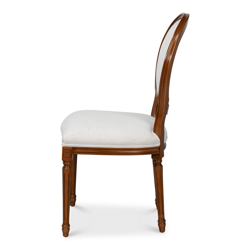 Hugo Oval Side Chair