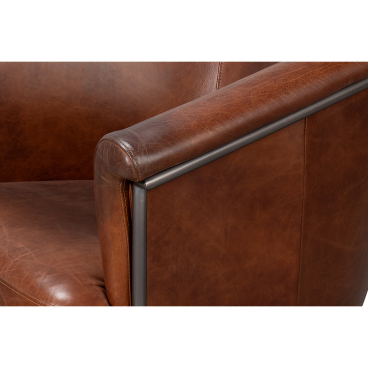Nagel Distilled Leather Chair