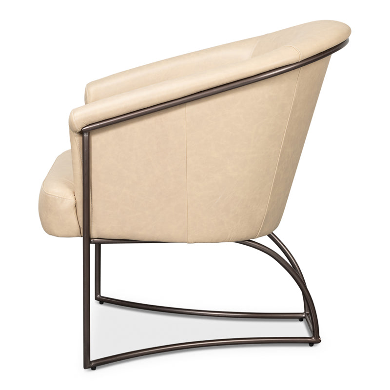 Nagel Distilled Leather Chair