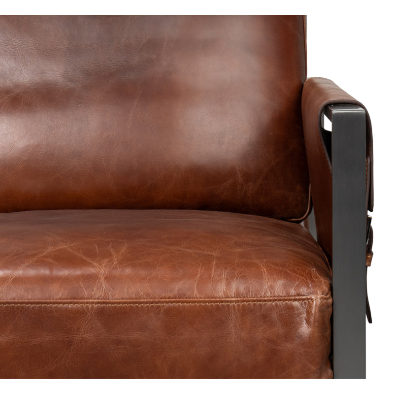 Edmonds Distilled Leather Chair