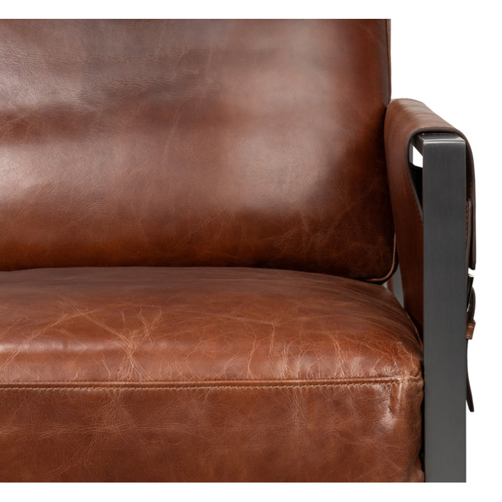Edmonds Distilled Leather Chair