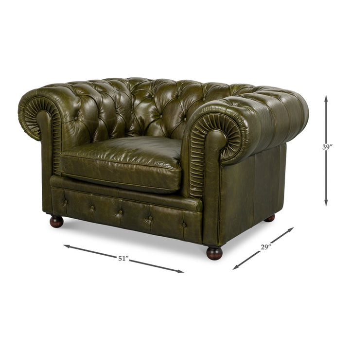 Savile Leather Chair