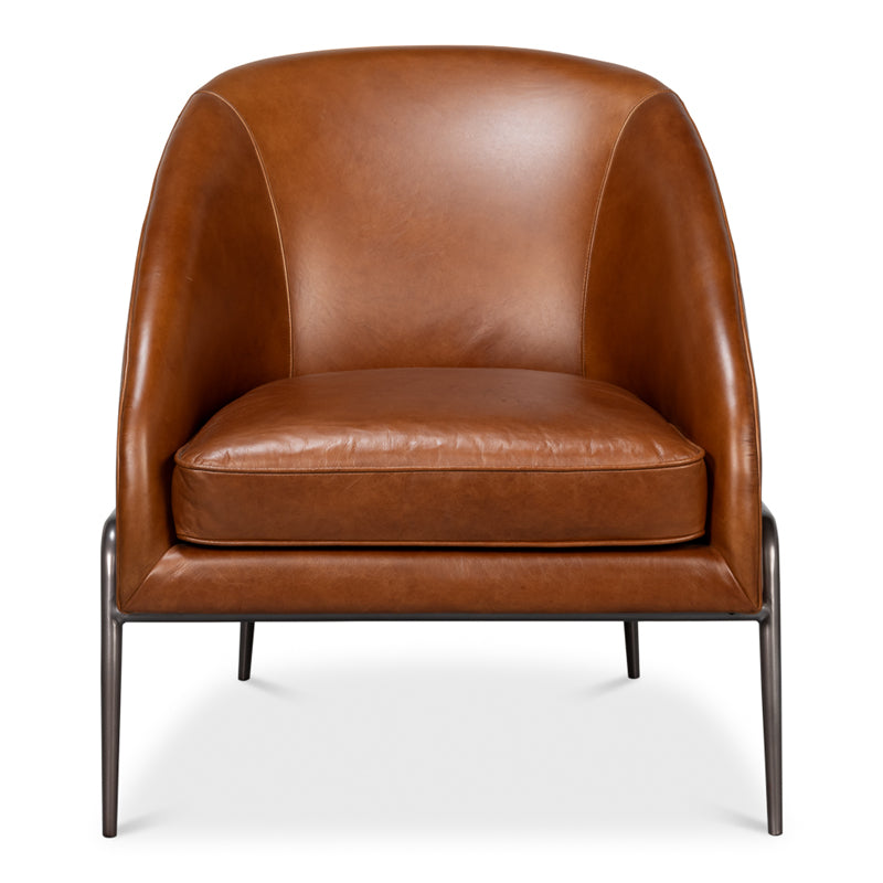 Simmons Leather Chair