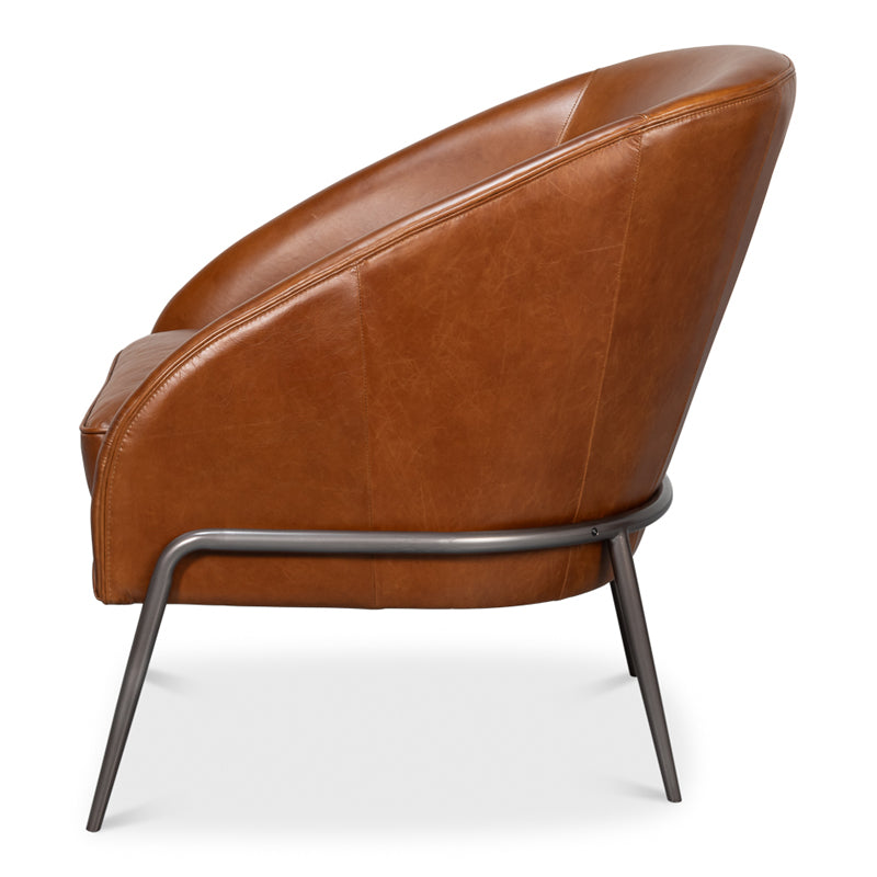 Simmons Leather Chair