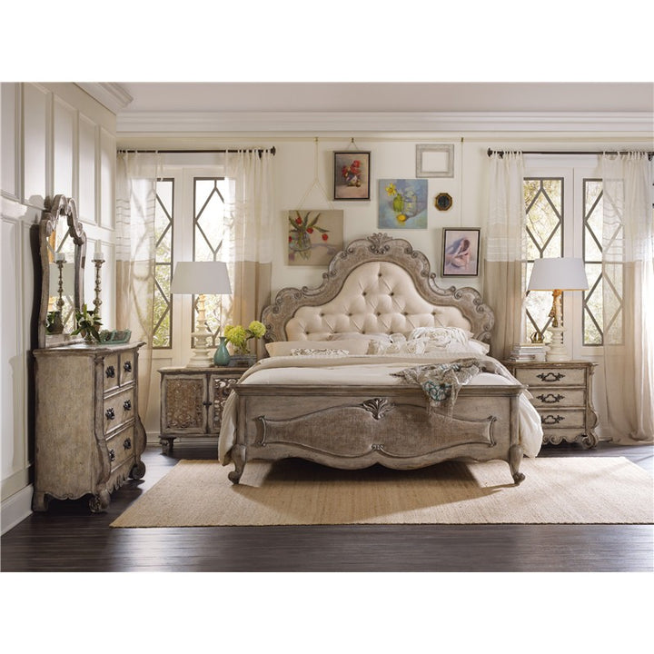 Chatelet - Queen Upholstered Panel Bed
