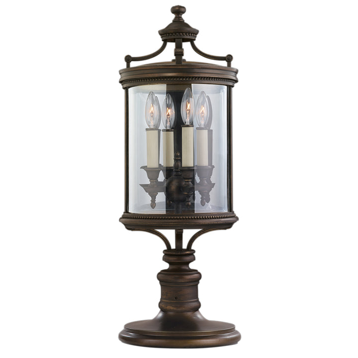 Louvre 28" Outdoor Adjustable Pier/Post Mount
