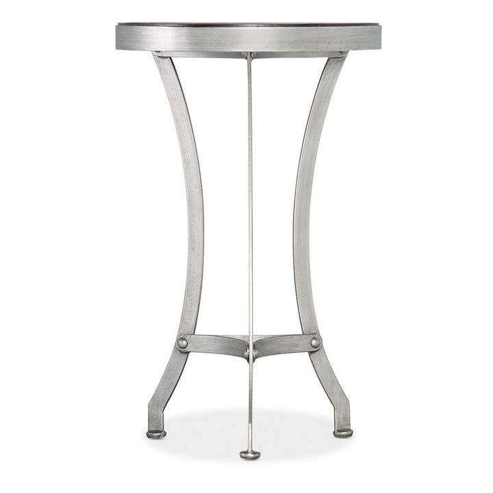 Commerce And Market - Saint Armand Accent Martini Table - Pearl Silver