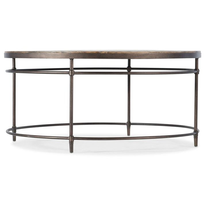 Commerce And Market - Saint Armand Round Cocktail Table - Light Brown