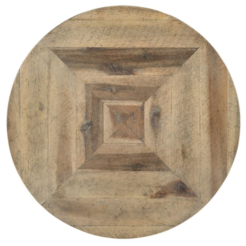 Commerce And Market - Saint Armand Round End Table - Light Brown
