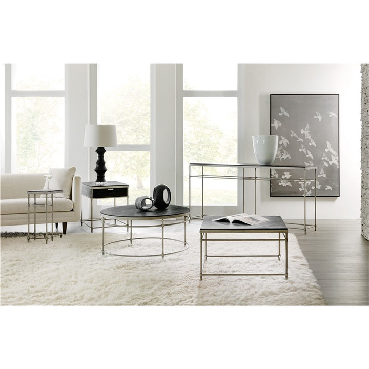 Commerce And Market - Saint Armand Rectangular End Table - Black