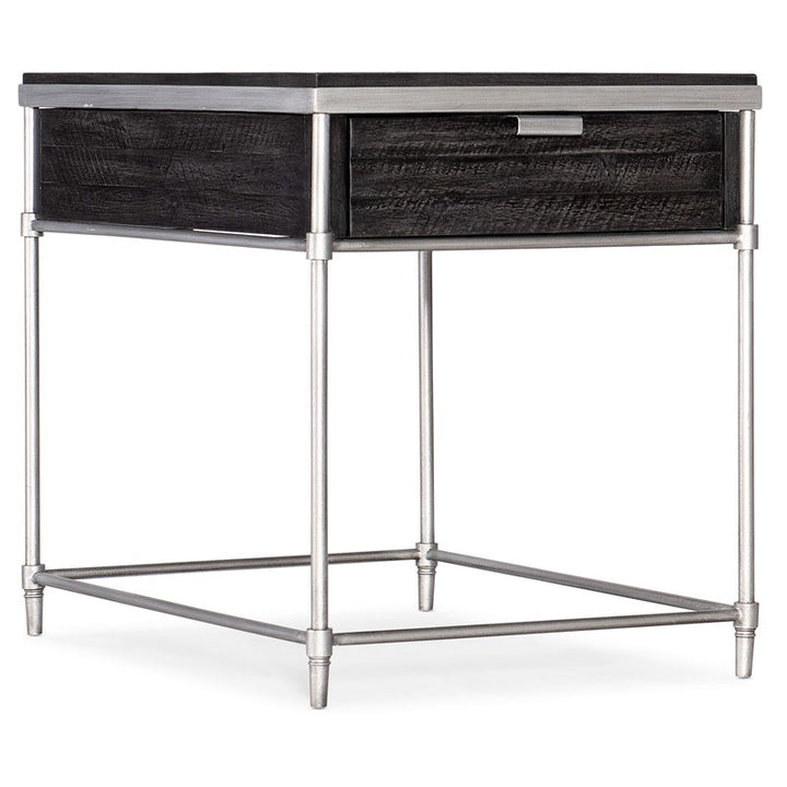 Commerce And Market - Saint Armand Rectangular End Table - Black