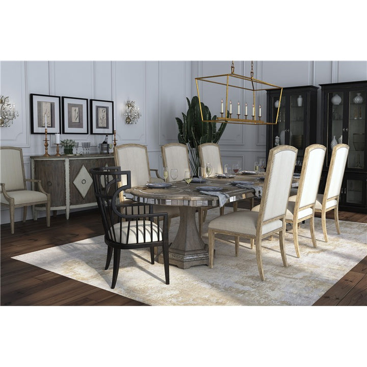 Sanctuary - Rectangle Dining Table With 2-20" Leaves