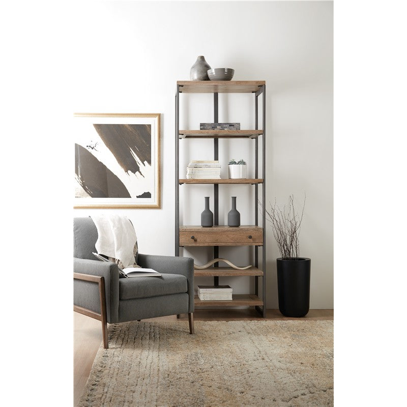 4-Shelves 1-Drawer Bookcase