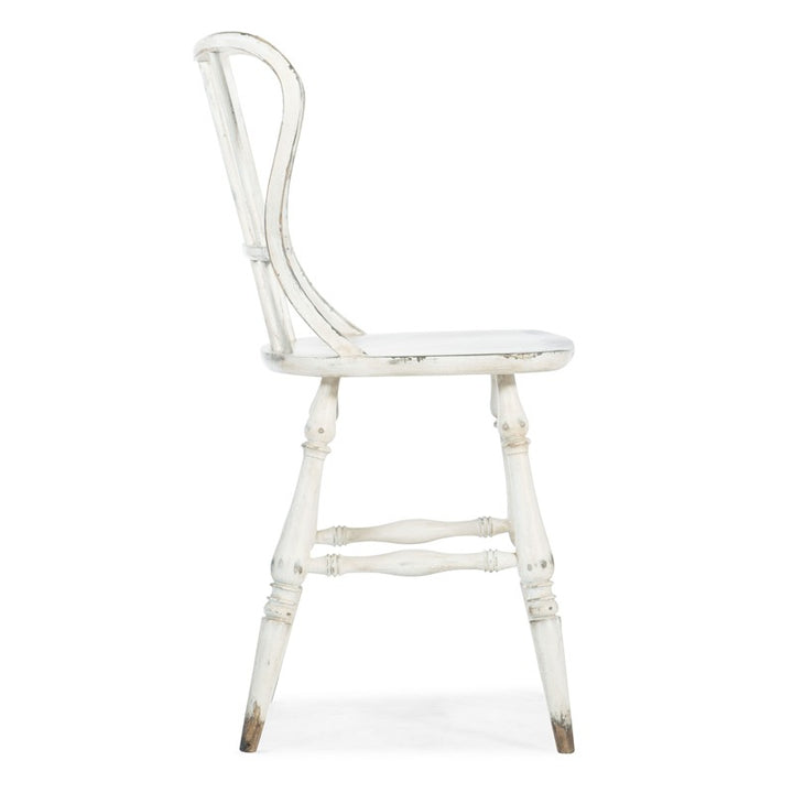 Ciao Bella - Spindle Back Counter Stool - White