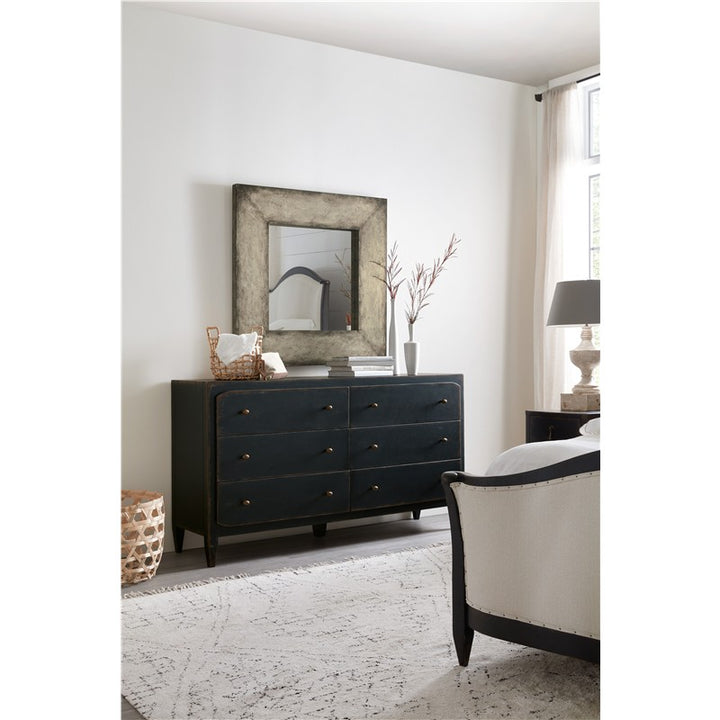 Ciao Bella - 6-Drawer Dresser - Black