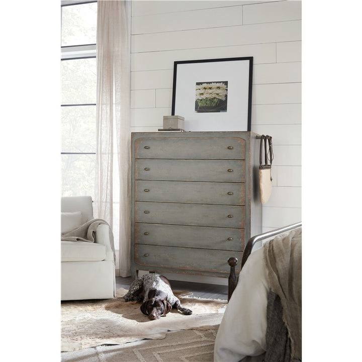 Ciao Bella - 6-Drawer Chest - Speckled Gray