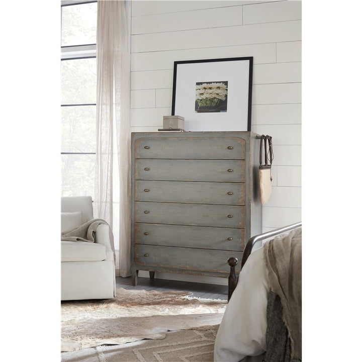 Ciao Bella - 6-Drawer Chest - Speckled Gray