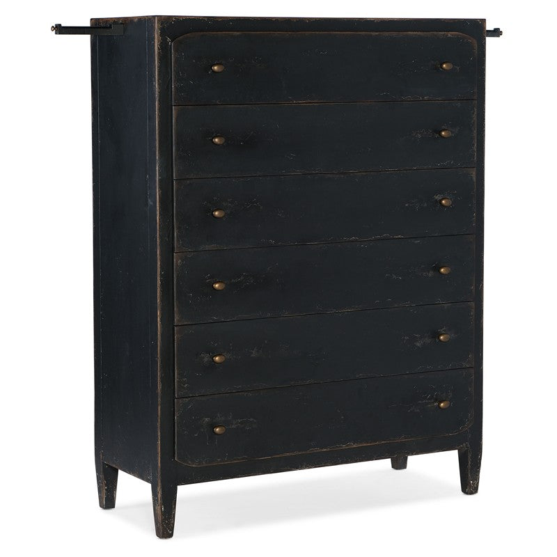 Ciao Bella - 6-Drawer Chest - Black