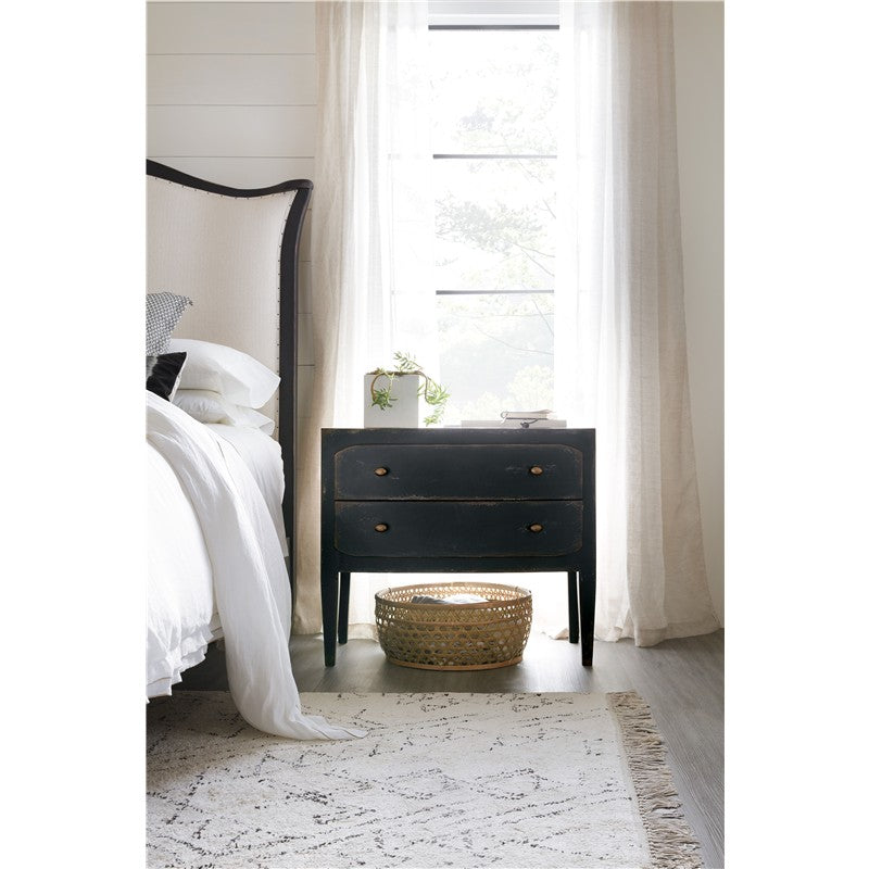 Ciao Bella - 2-Drawer Nightstand - Black