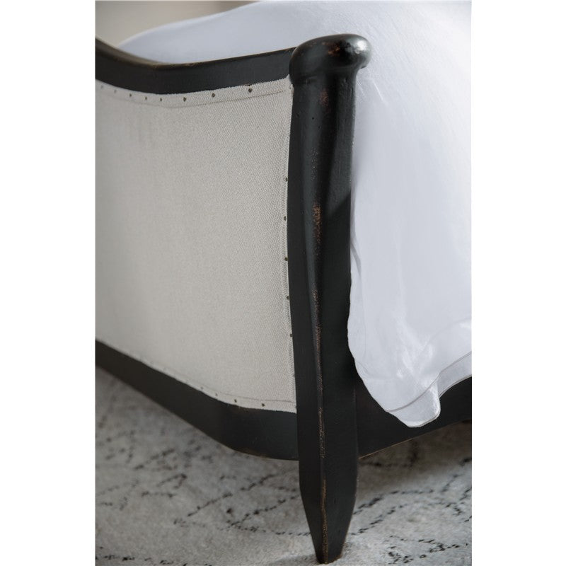 Ciao Bella - King Upholstered Bed - Black
