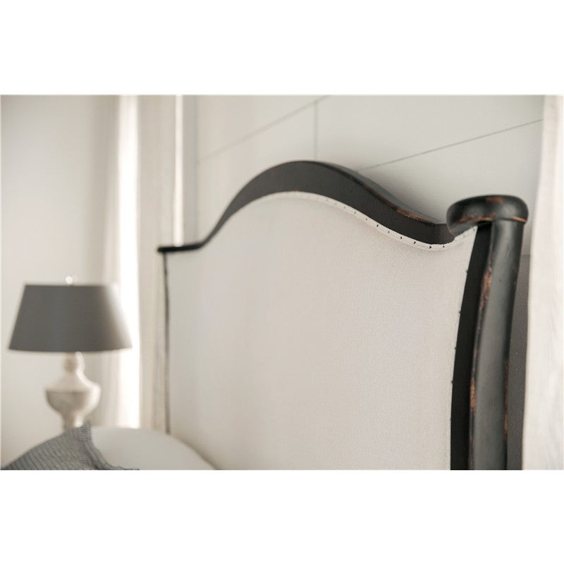Ciao Bella - King Upholstered Bed - Black