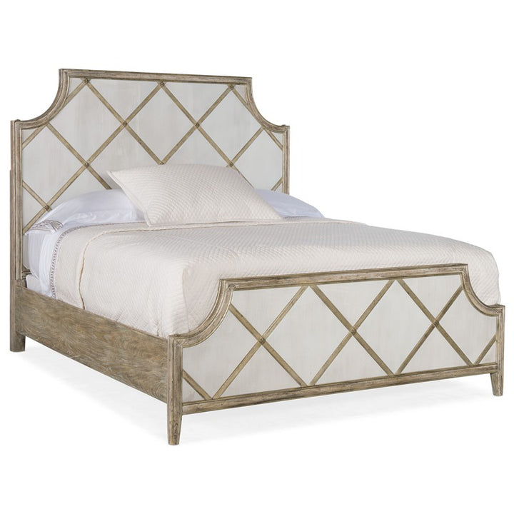 Sanctuary 2 - Diamont King Panel Bed
