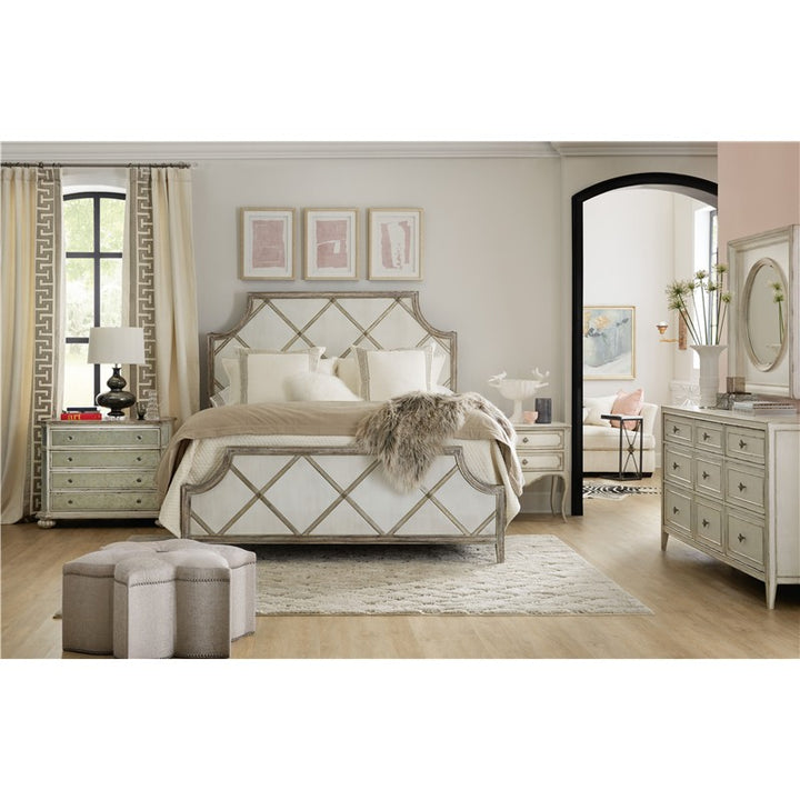 Sanctuary 2 - Diamont King Panel Bed