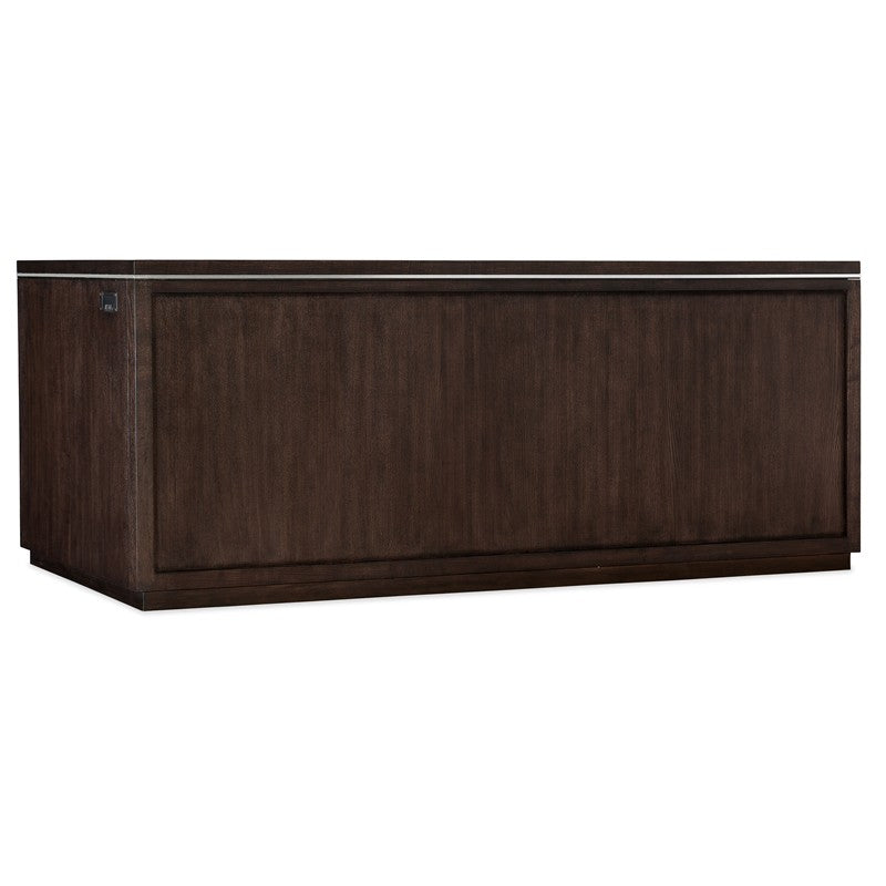 Work Your Way - House Blend Executive Desk - Dark Brown