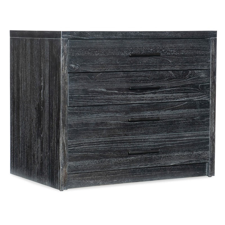 Commerce And Market - Lateral File - Black