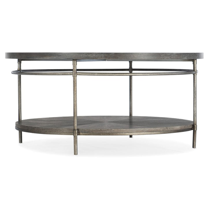 Commerce And Market - Round Cocktail Table - Gold