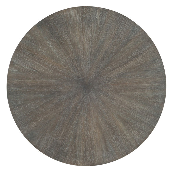 Commerce And Market - Round End Table - Dark Gray