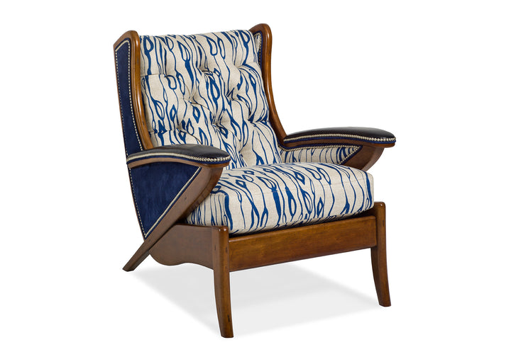 Boomerang Tufted Chair
