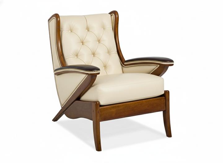 Boomerang Tufted Chair