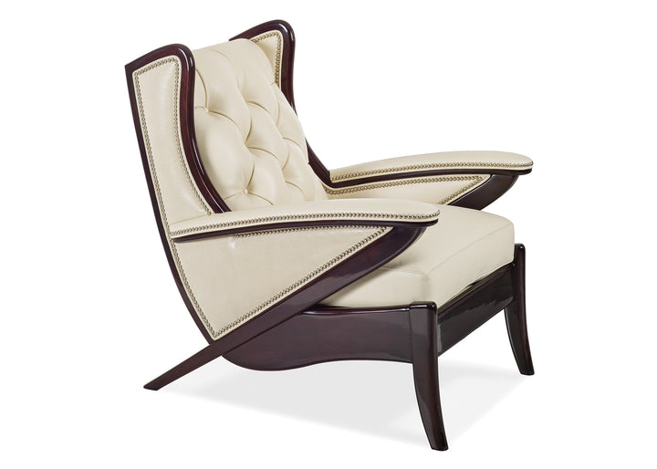 Boomerang Tufted Chair
