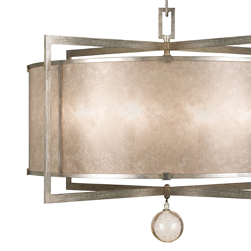 Singapore Moderne 40" Round Pendant