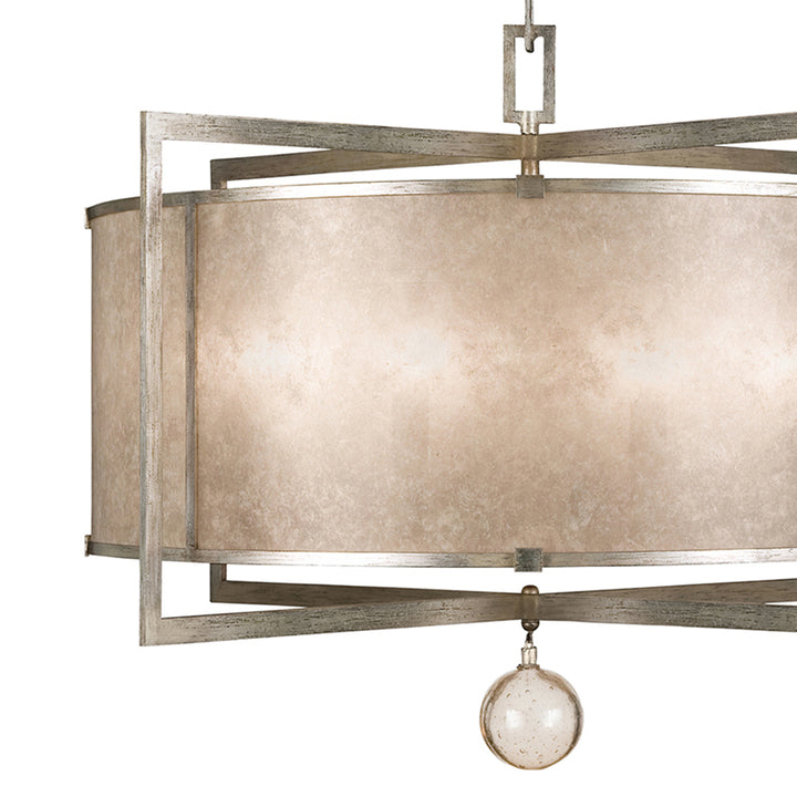 Singapore Moderne 40" Round Pendant