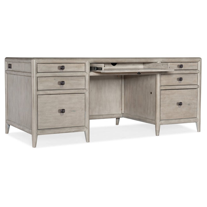 Burnham - Executive Desk - Gray
