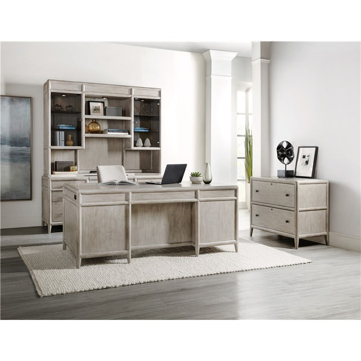 Burnham - Executive Desk - Gray