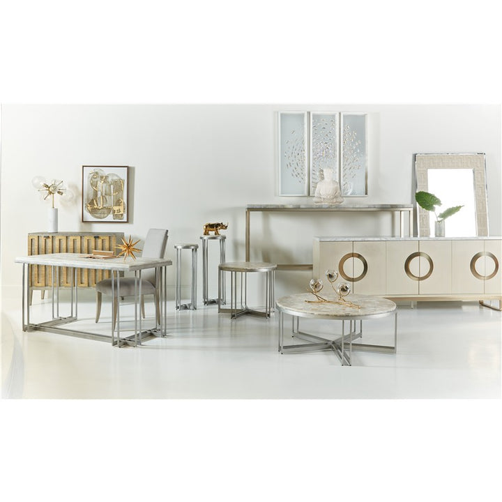 Melange - Marin 36" Accent End Table
