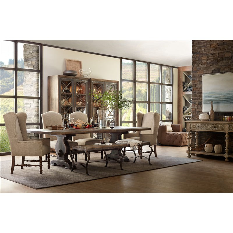 Hill Country - Bandera 86" Table With 2-18" Leaves