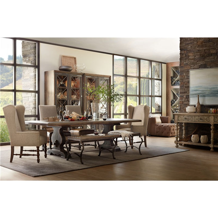 Hill Country - Bandera 86" Table With 2-18" Leaves