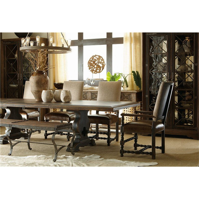 Hill Country - Bandera 86" Table With 2-18" Leaves