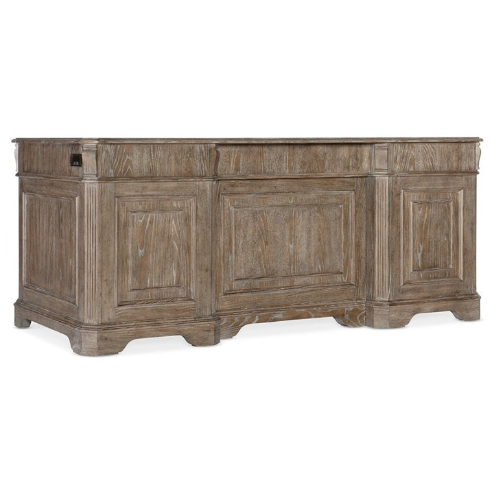 Sutter - Executive Desk - Light Brown