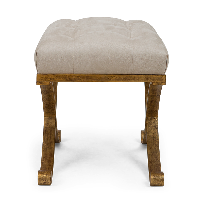 Crisscross bench