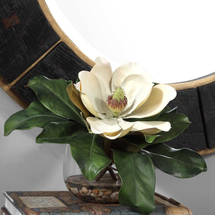 Celia - Silk Magnolia Accent - Green
