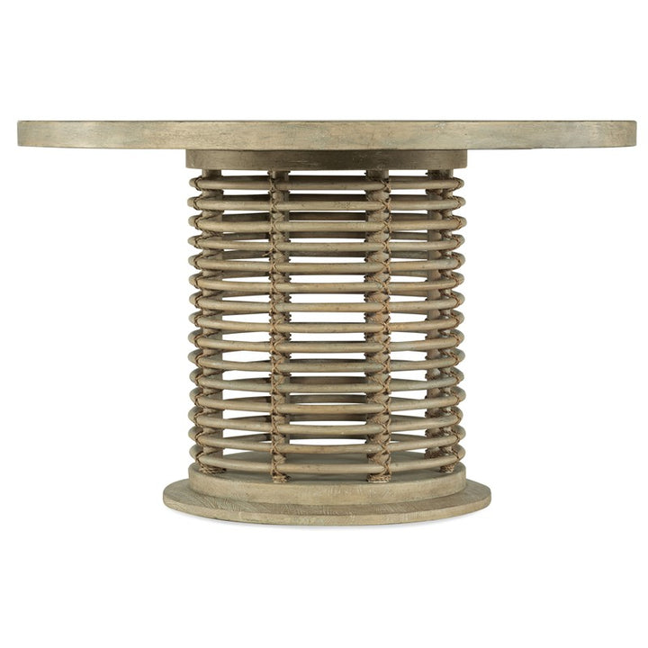 Surfrider - 48" Rattan Round Dining Table