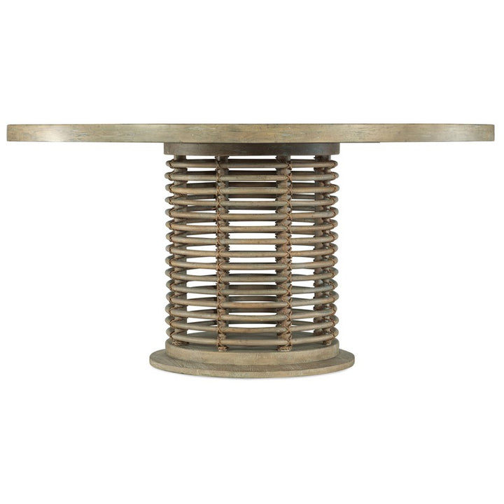 Surfrider - 60" Rattan Round Dining Table