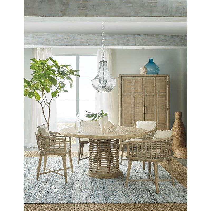 Surfrider - 60" Rattan Round Dining Table