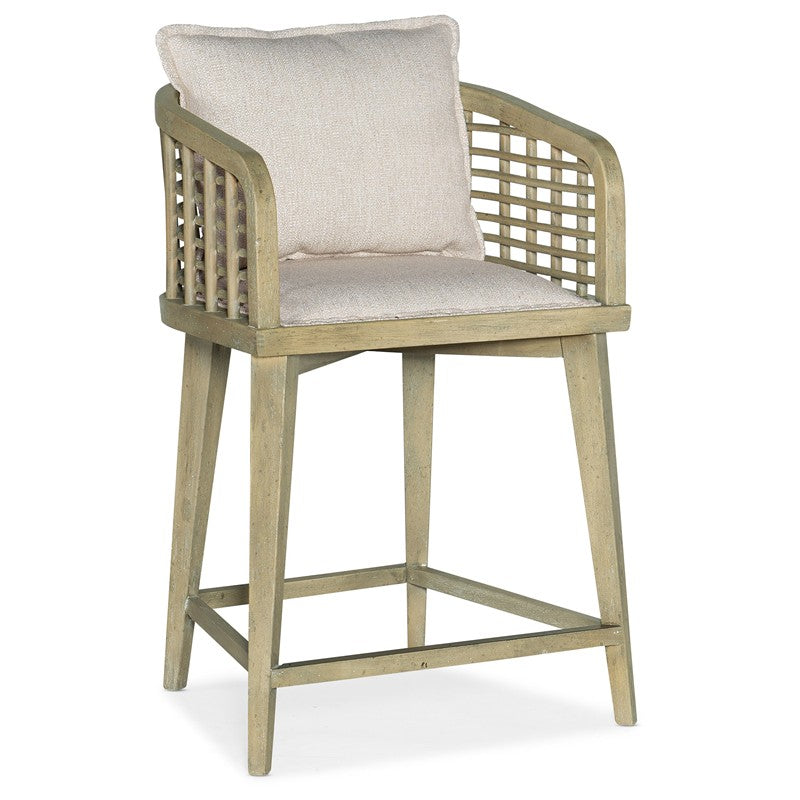 Surfrider - Barrel Back Counter Stool