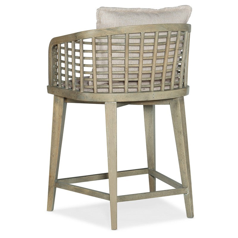 Surfrider - Barrel Back Counter Stool